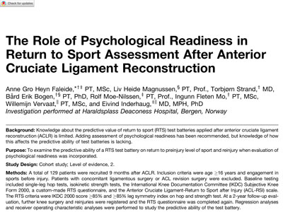 ACL Expertise